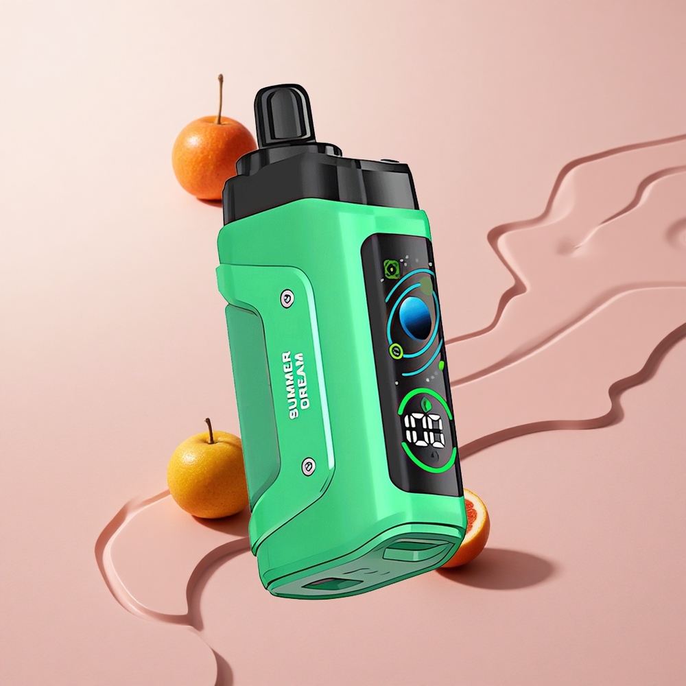 Razz Bar 45000 Puffs Egyszer Használatos E-cigaretta Nyári Álom Razz Bar 45000 Puffs Egyszer Használatos E-cigaretta Nyári Álom