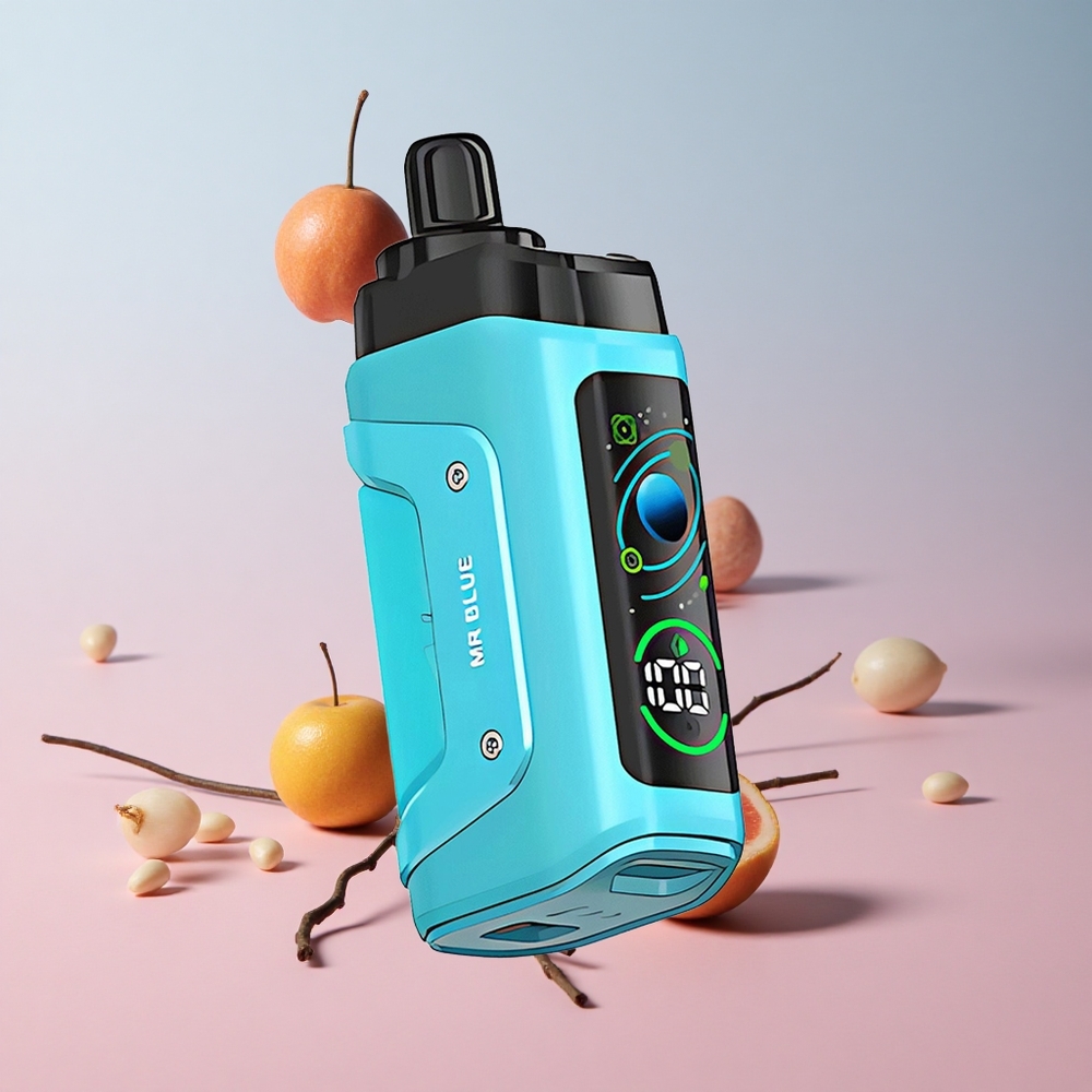 Razz Bar 45000 Puffs Eldobható E-cigaretta Mr Kék és Málna Razz Bar 45000 Puffs Eldobható E-cigaretta Mr Kék és Málna