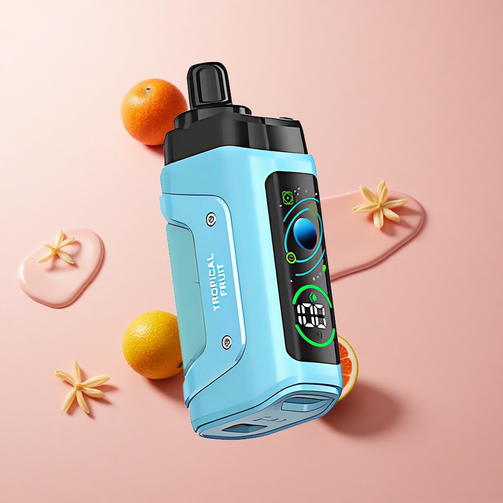 Razz Bar 45000 Puffs Eldobható Vape Tropical Gyümölcs Beállítható Légáramlással Razz Bar 45000 Puffs Eldobható Vape Tropical Gyümölcs Beállítható Légáramlással