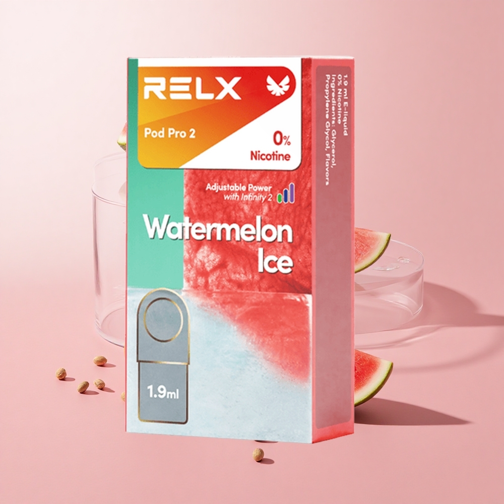 RELX Pod Pro 2 600 Puffs Görögdinnye Jég 0% nikotin, 1.9ml tartály