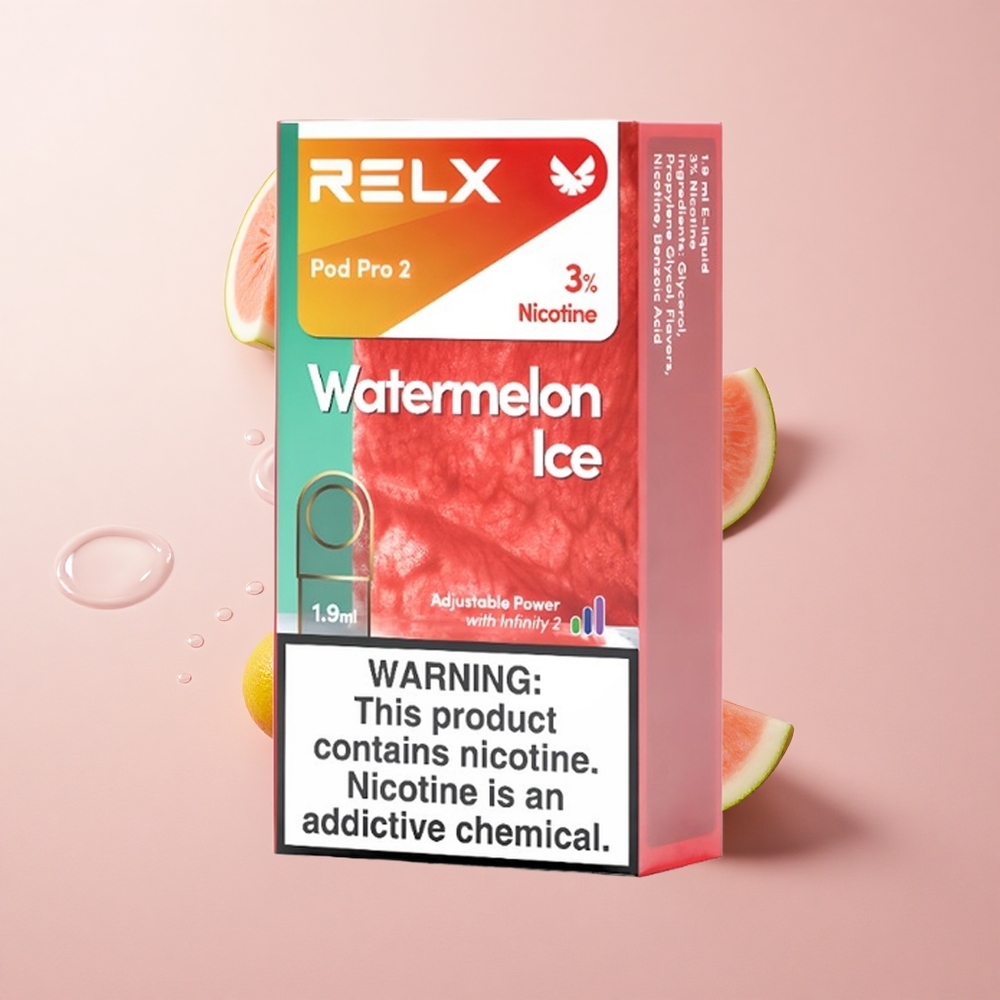 RELX Pod Pro 2 600 Puffs Görögdinnye Jég 1,9ml, 3% nikotin