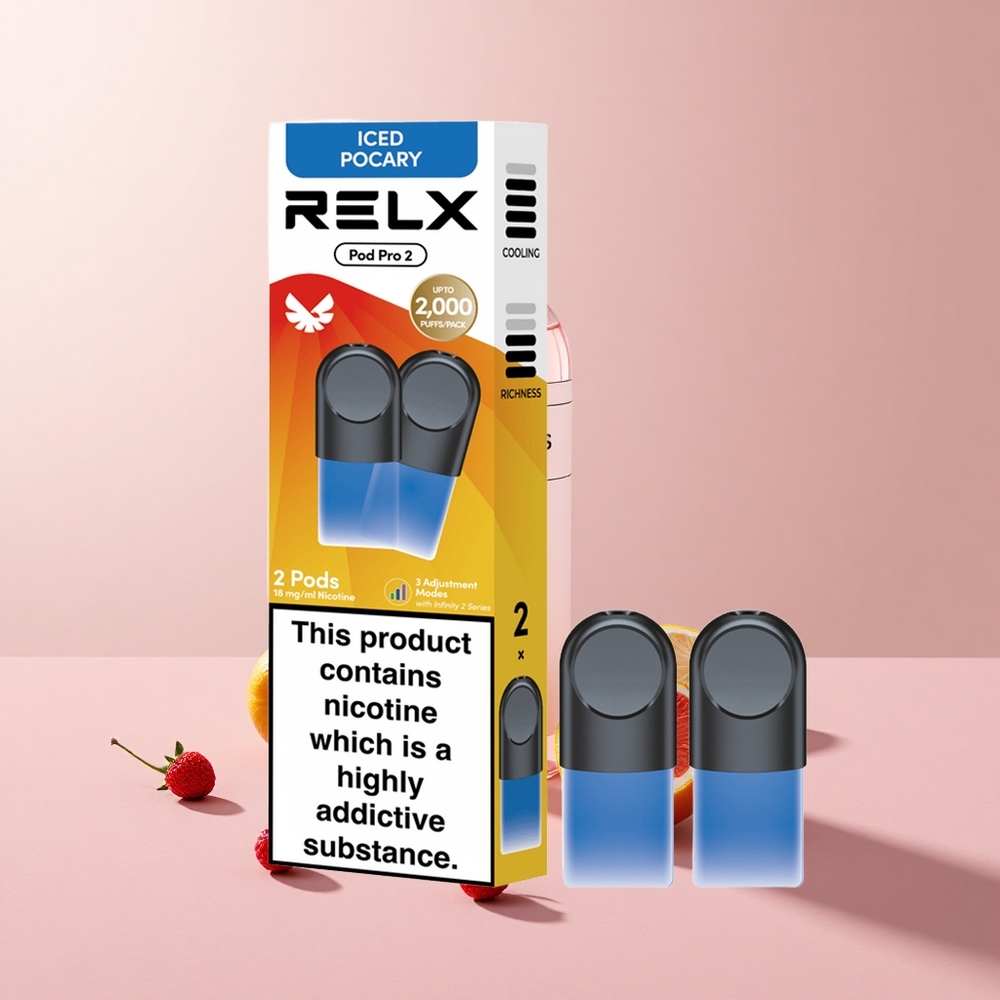 RELX Pod Pro 2 600 Puffs ital-jeges Pocary 1,9ml