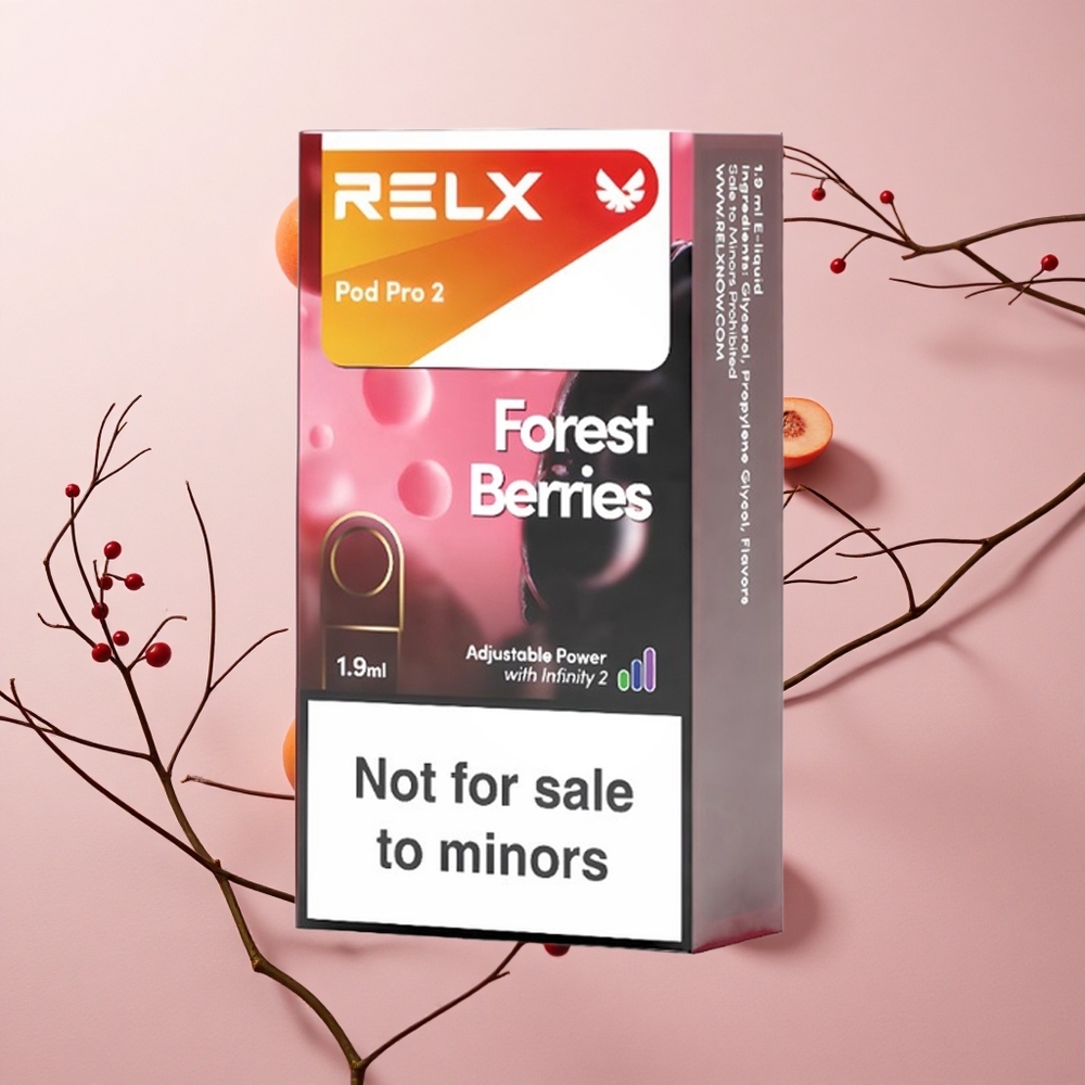 RELX Pod Pro 2 600 puffs Erdői bogyók 0% nikotin 1,9ml RELX Pod Pro 2 600 puffs Erdői bogyók 0% nikotin 1,9ml
