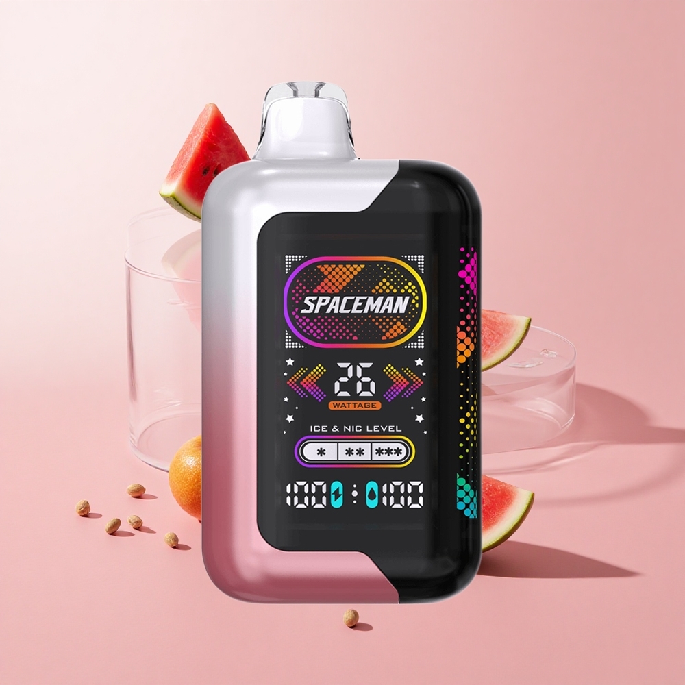 SMOK SPACEMAN SP40000 Eldobható E-cigaretta Görögdinnye Jég 40000 Puffs és 20ml E-likvid SMOK SPACEMAN SP40000 Eldobható E-cigaretta Görögdinnye Jég 40000 Puffs és 20ml E-likvid