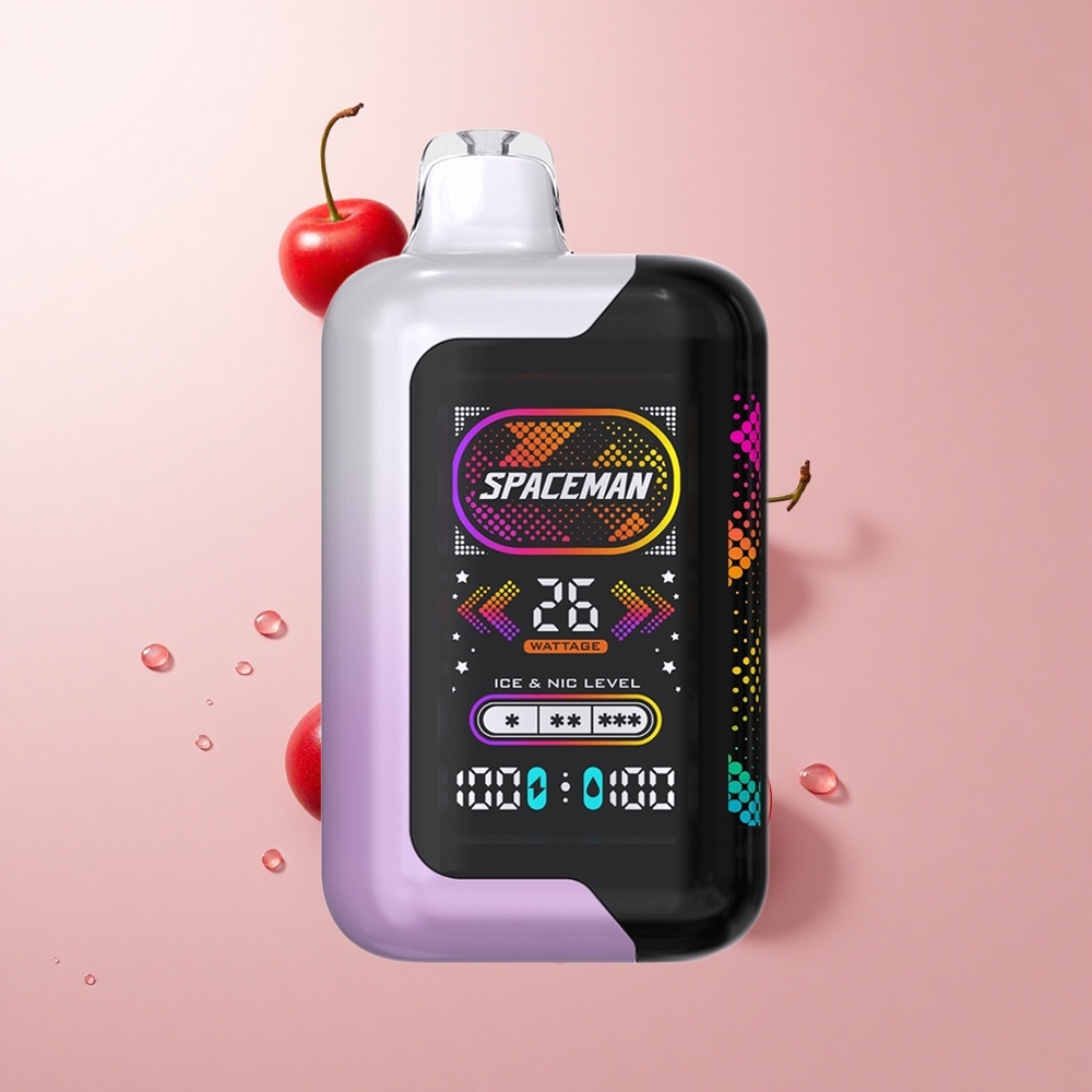 SMOK SPACEMAN SP40000 Eldobható E-cigaretta Meggy Gránátalma 40000 Puffs és 20ml E-légy SMOK SPACEMAN SP40000 Eldobható E-cigaretta Meggy Gránátalma 40000 Puffs és 20ml E-légy